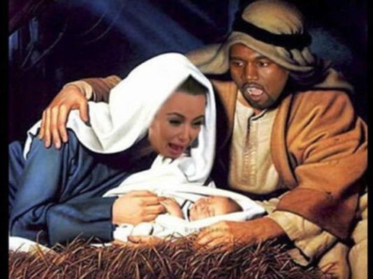 Se burlan con memes del nombre del hijo de Kim Kardashian y Kanye West