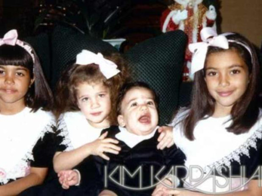 La tarjeta navideña de las Kardashian