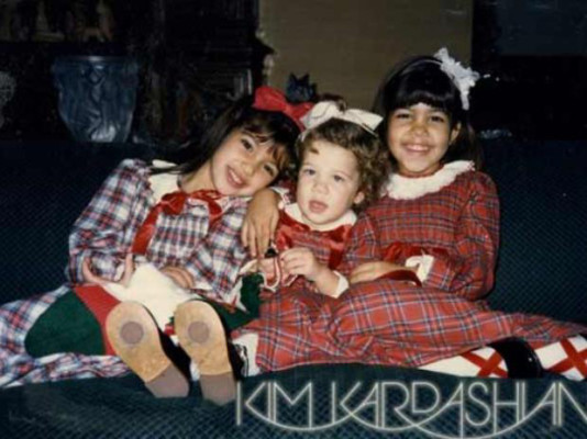 La tarjeta navideña de las Kardashian