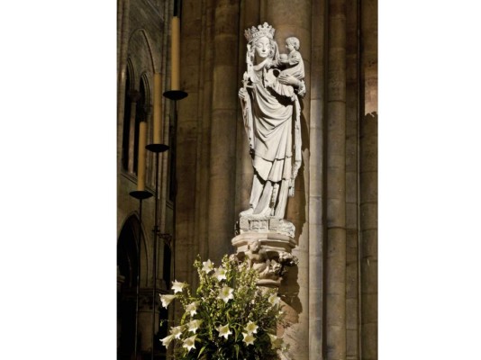 Las obras y reliquias de la gran catedral francesa