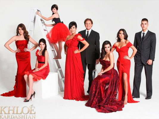 La tarjeta navideña de las Kardashian