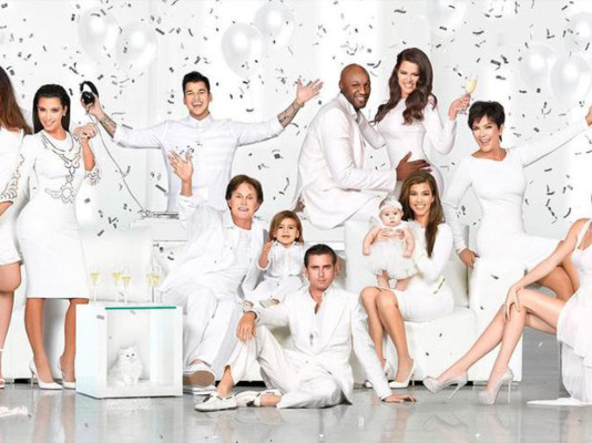 La tarjeta navideña de las Kardashian
