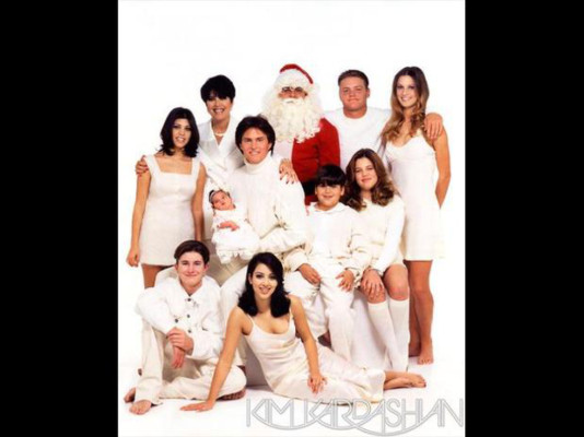 La tarjeta navideña de las Kardashian