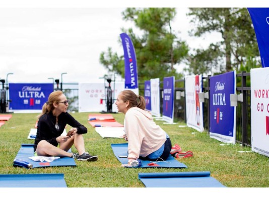 El primer Ultra Fit Day de Michelob Ultra en Honduras