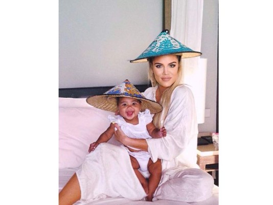 Khloé Kardashian celebra el primer año de su hija True