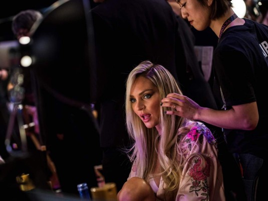 El backstage del Victoria´s Secret fashion show