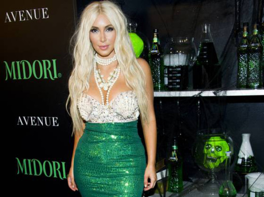 Kim Kardashian y su disfraz de Halloween