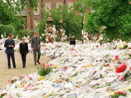 La infancia del príncipe William