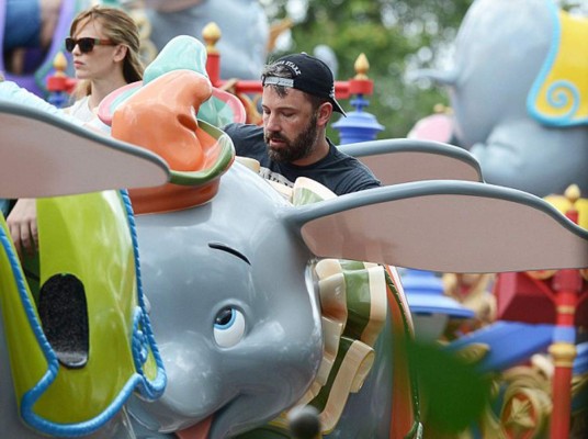 Tenso fin de semana para Jennifer Garner y Ben Affleck en Disney World