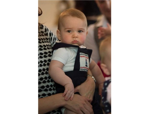 En imágenes, la vida del príncipe George