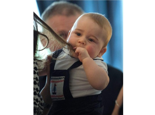 En imágenes, la vida del príncipe George
