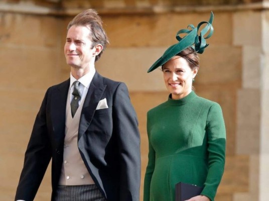 Pippa Middleton y James Matthews<br/> La hermana de la duquesa de Cambridge tuvo a su segunda hija, Grace Elizabeth Jane.