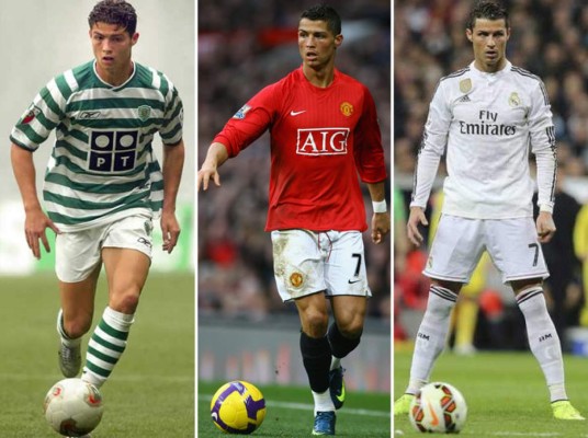 Equipos profesionales.<br/>En su carrera deportiva olo ha jugado en 3 equipos: el Sporting Lisboa, Manchester United y Real Madrid