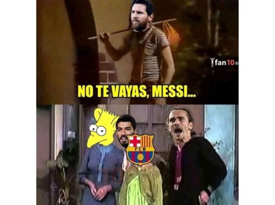 Los mejores memes de la salida de Messi del FC Barcelona