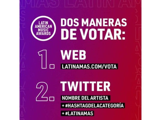 Las premiaciones estarán determinadas por las votaciones de los seguidores. Los dictámenes por parte de profesionales solo intervienen en la categoría de Video Favorito y Concierto Virtual Favorito.