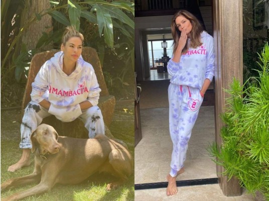 Celebridades también apoyaron y publicaron en redes sociales vistiendo los sets deportivos, como Cindy Crawford, Eva Mendes, Khloe Kardashian, entre otros.