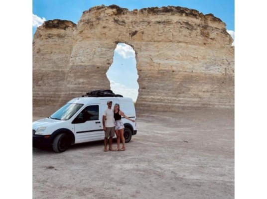 Una de sus metas era cruzar el país en su minivan.