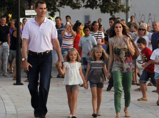 La infanta Sofía cumple 7 años