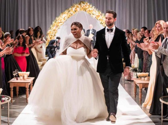 Los detalles de la boda de Serena Williams