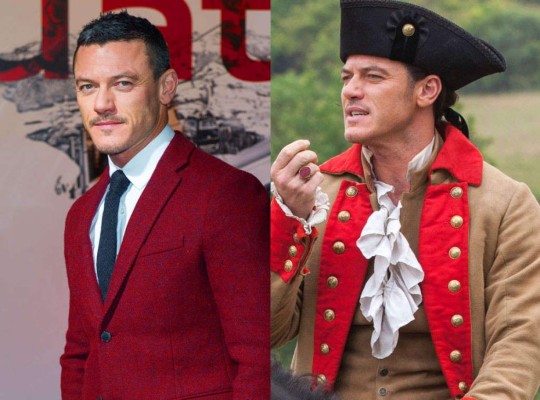 Luke Evans como Gaston