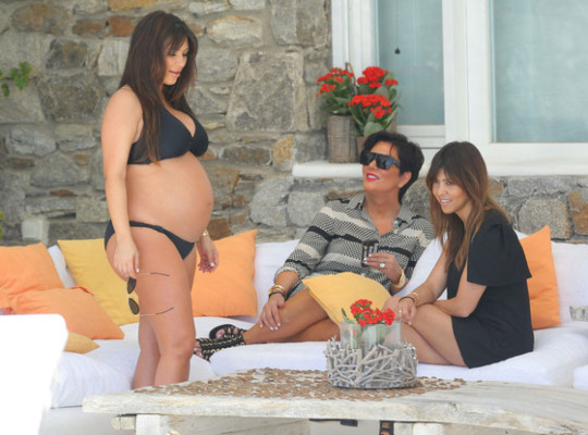 Las fotos de Kim Kardashian en bikini