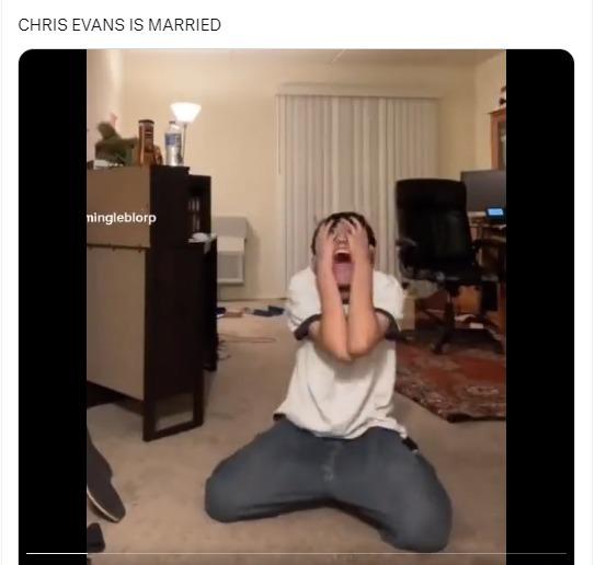 Fans reaccionan con memes a la boda de Chris Evans y Alba Baptista