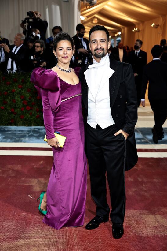 Lin-Manuel Miranda y Vanessa Nadal