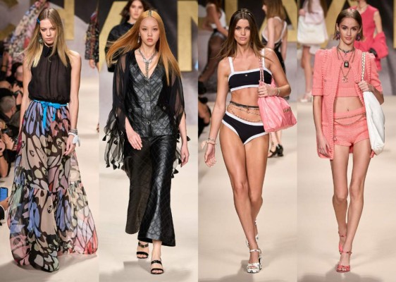 Chanel presentó su colección primavera/verano 2022 en Paris Fashion Week y nosotros estamos encantados. Las modelos se desplazaron por un runway elevado que evocó los desfiles de los 80. Y si hablamos de diseño, Virginie Viard nos brindó un recorrido por los 90 y 2000, con colores llamativos, estampados, cortes asimétricos y, como siempre, el icónico tweed. Aquí te dejamos los mejores looks.