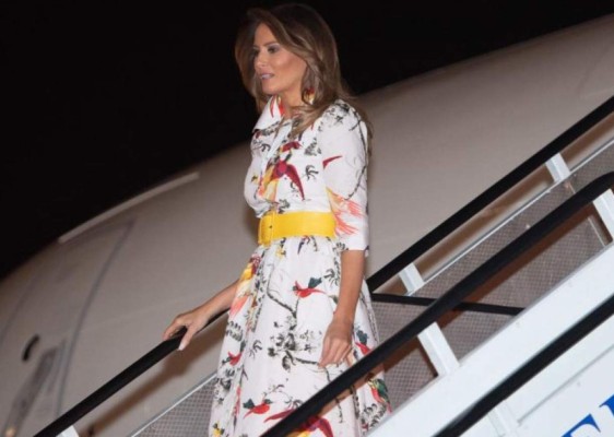 Los looks de Melania Trump en África