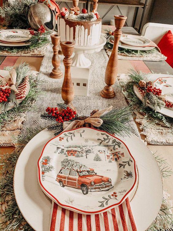 Ideas para decorar tu mesa en Navidad 2023