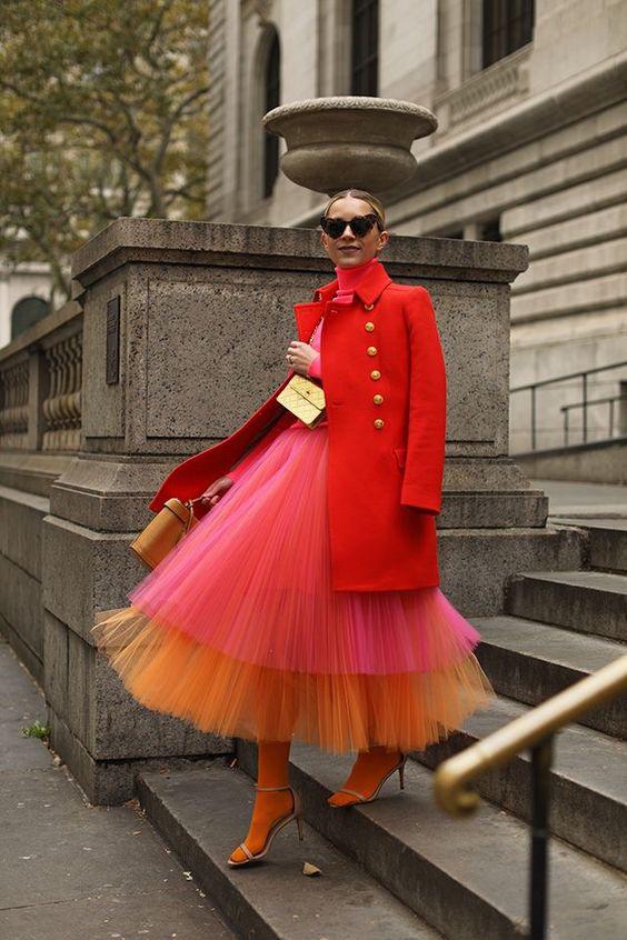 La falda de tul: la reina del street style