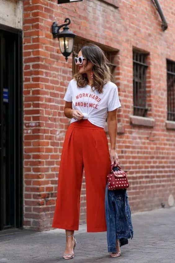 Los pantalones culotte: la pieza que no debe faltar en tu clóset