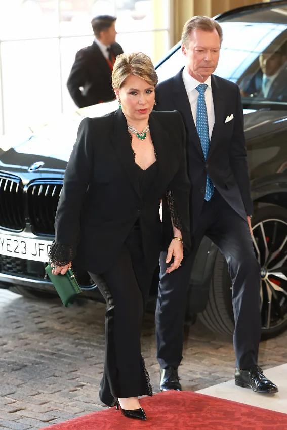 <b>Los grandes duques de Luxemburgo, Enrique y María Teresa</b> 