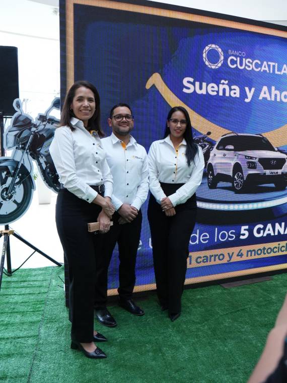 Ahorrar con Banco CUSCATLÁN te lleva a cumplir tus sueños y ganar un carro del año o una motocicleta