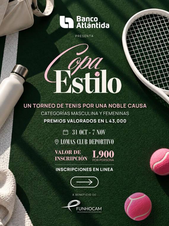 Revista Estilo y Banco Atlántida presentan Copa Estilo