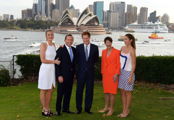 Visita de Harry a Australia