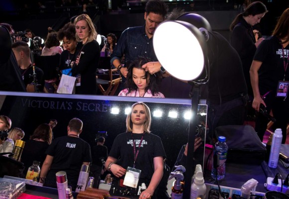 El backstage del Victoria´s Secret fashion show