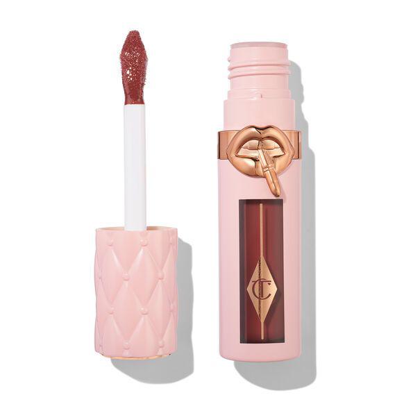 El Charlotte Tilbury Pillow Talk Big Lip Plumpgasm es un brillo labial voluminizador diseñado para maximizar el tamaño de los labios tanto de forma inmediata como progresiva.