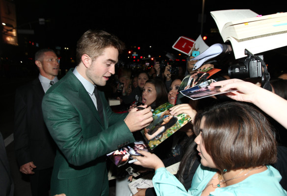 Pattinson y Stewart juntos en el estreno de Breaking Dawn