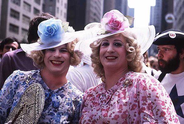 Gay Liberation Parades, 1975 , NYC.