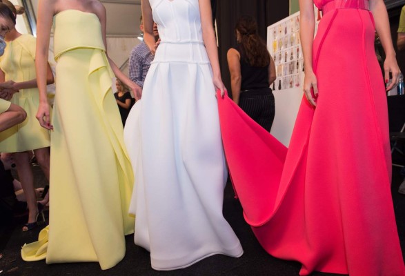 Backstage de Carolina Herrera