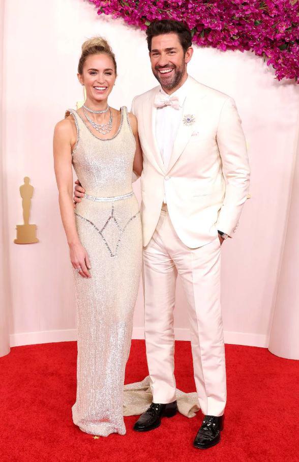 Emily Blunt y John Krasinski.