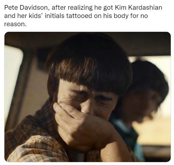 Memes de la ruptura de Kim Kardashian y Pete Davidson