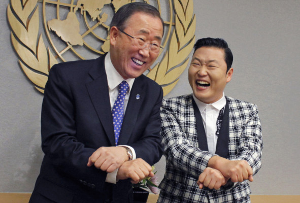 El Gangnam Style de Ban Ki-moon