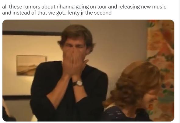 Todos esos rumores sobre Rihanna yendo de Tour y sacando nuevo música, pero en realidad solo tendremos a Fenty Jr. Segundo. 