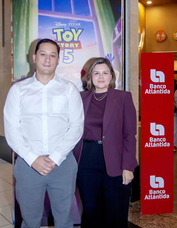 Banco Atlántida presenta la premier de Toy Story