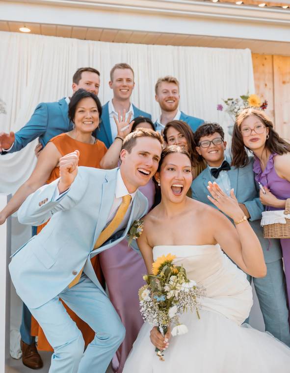 Así fue la boda de Benjamín Kummer &amp; María Hernández