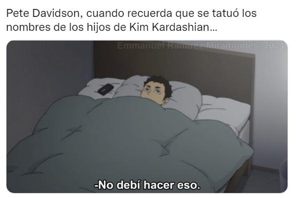 Memes de la ruptura de Kim Kardashian y Pete Davidson