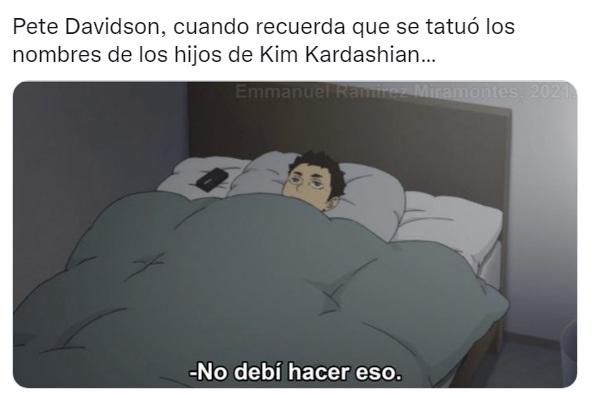 Memes de la ruptura de Kim Kardashian y Pete Davidson