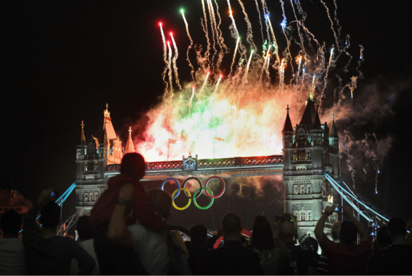 Espectacular inauguración de los Juegos Olímpicos
